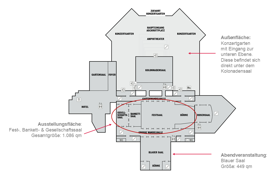 Lageplan KHT 2025 - Kongress Palais Kassel